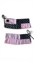 Mini falda cinturón lunares