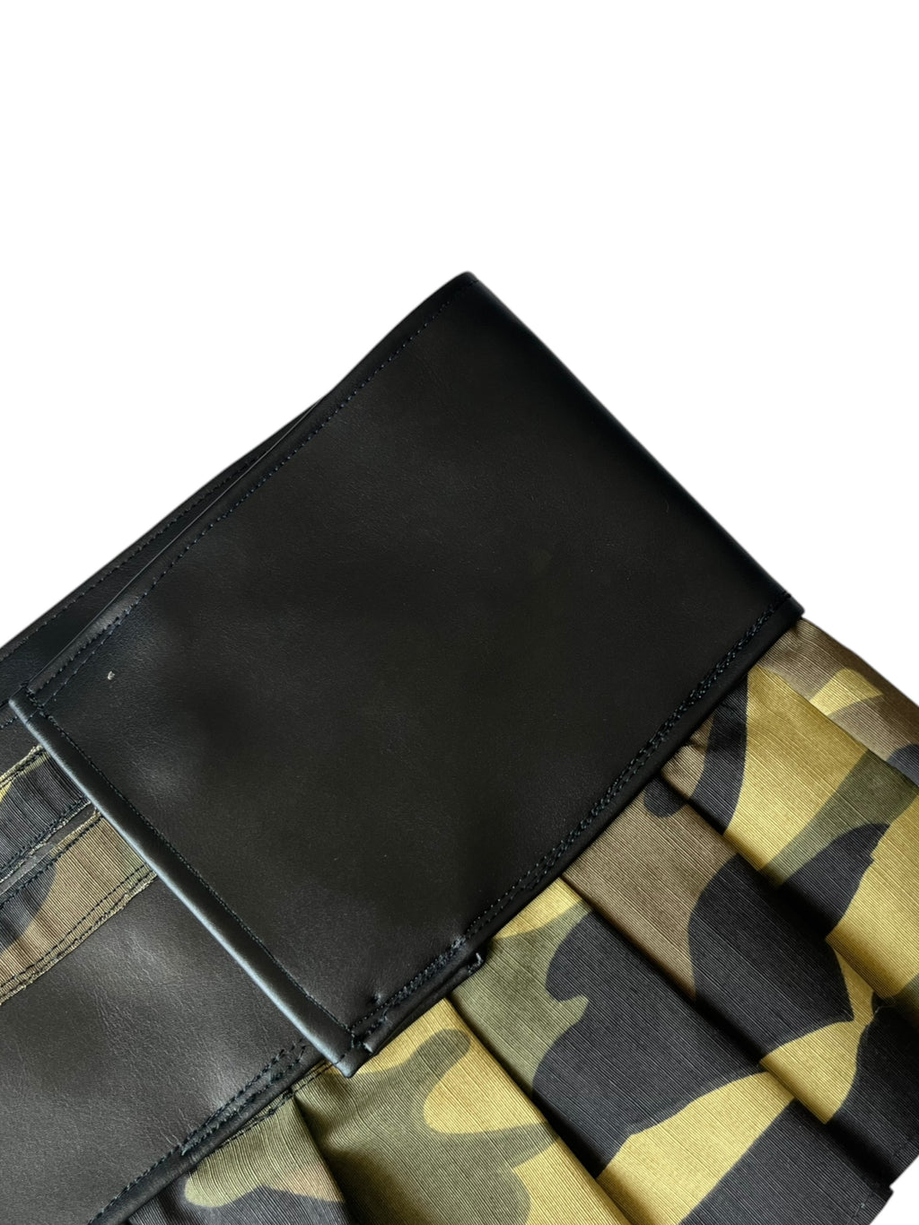 Military mini skirt