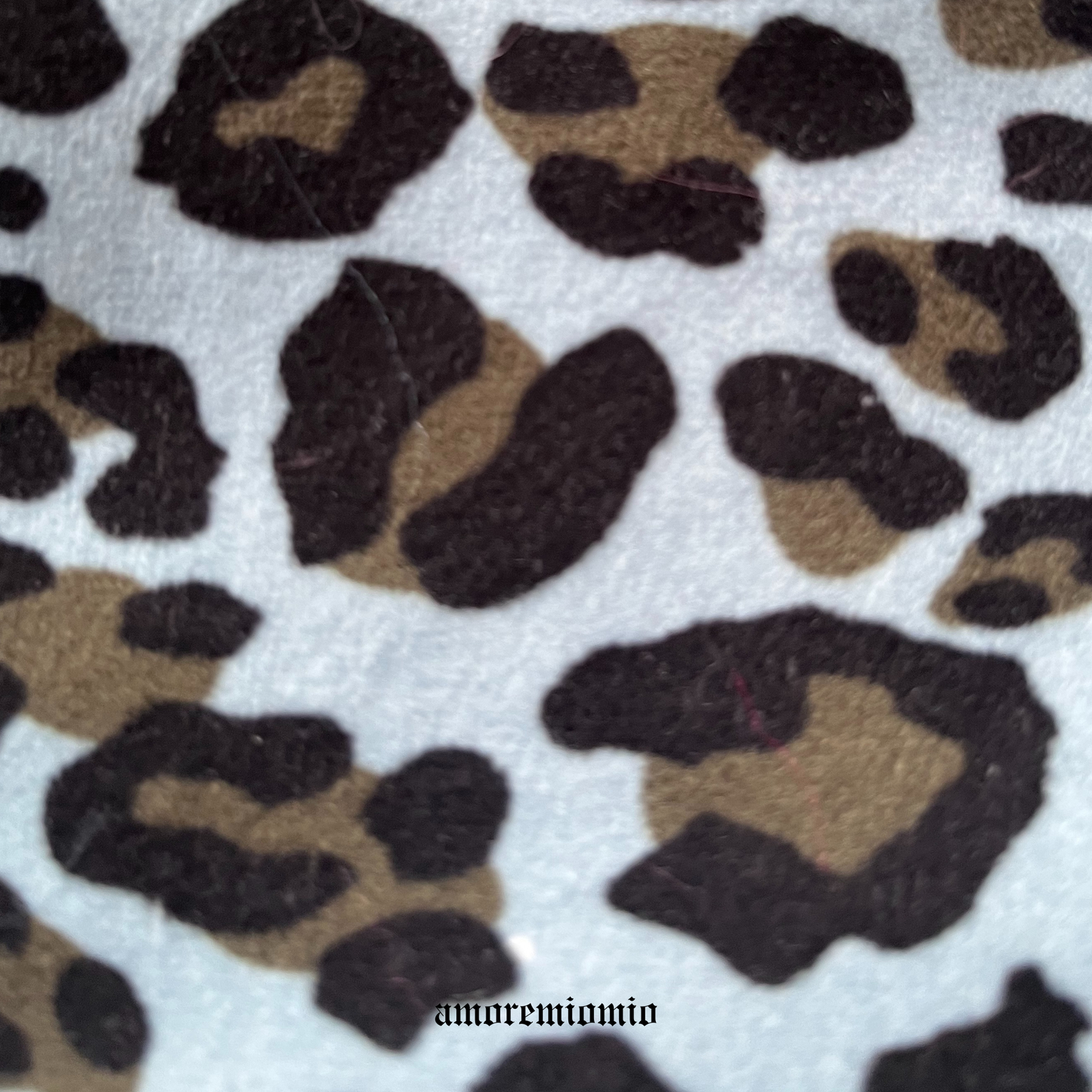 Y2K Leopard Mini Skirt with Faux Fur