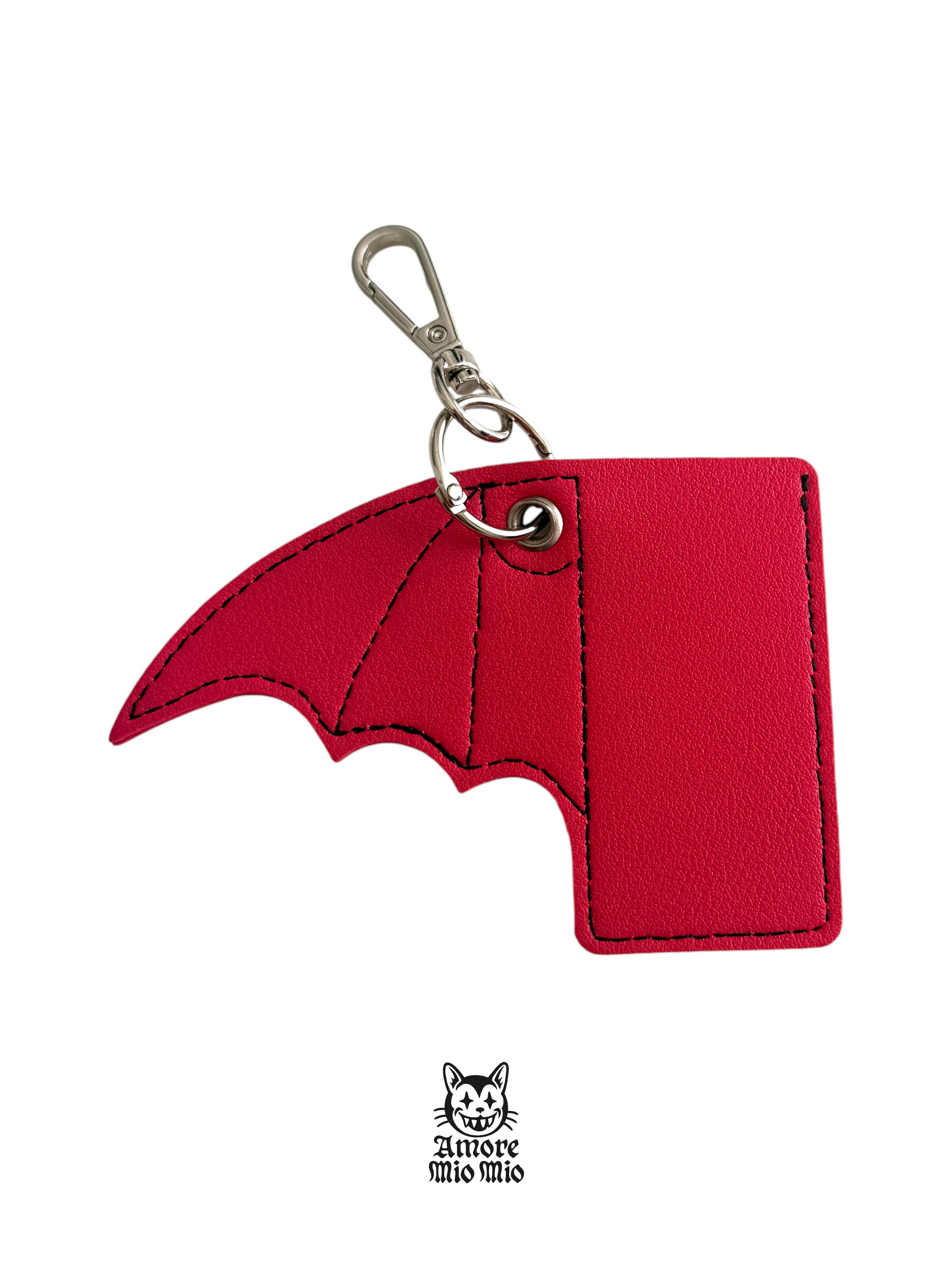 Funda de Mechero Murciélago – Llavero de Piel Sintética