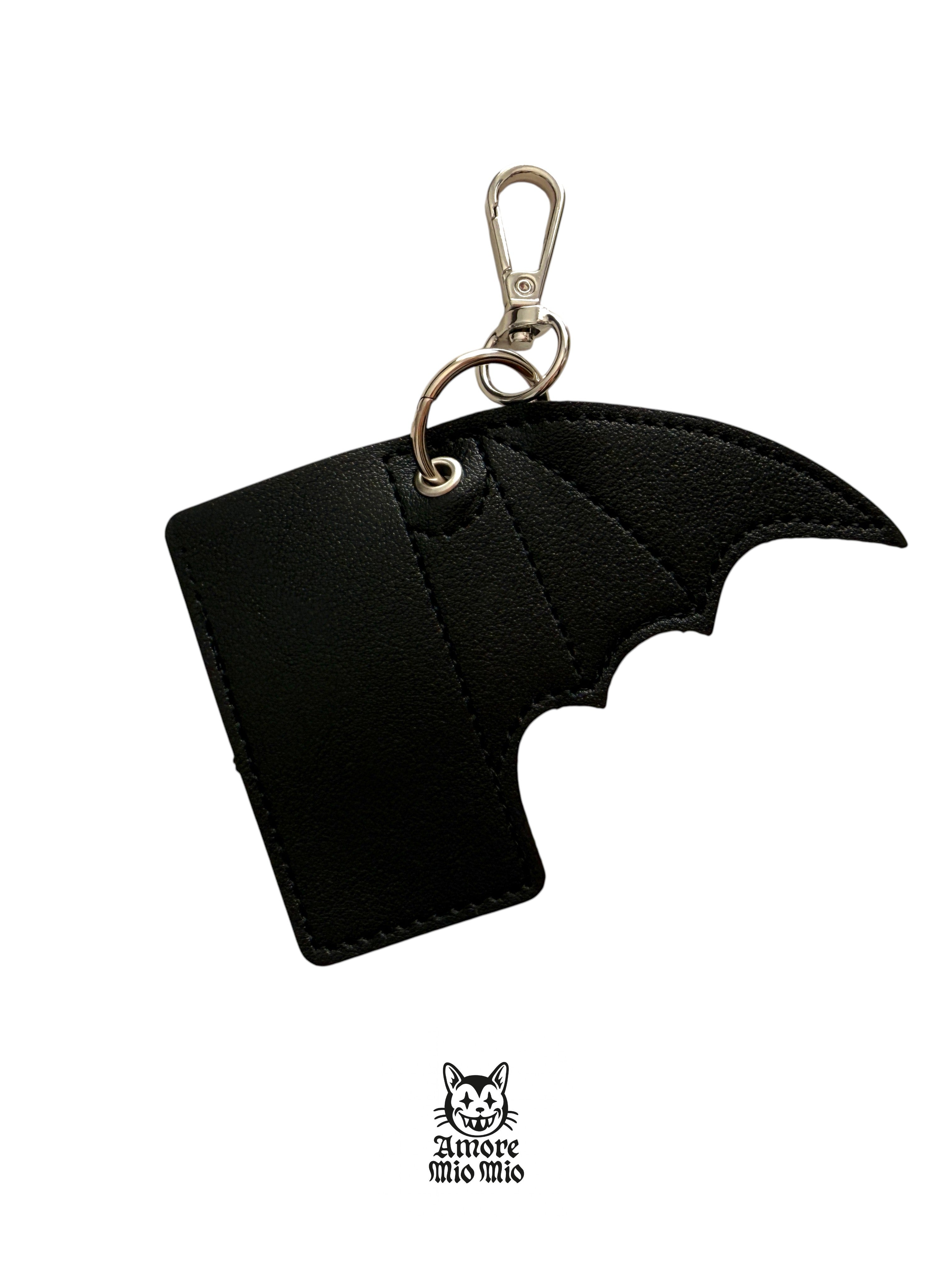 Funda de Mechero Murciélago – Llavero de Piel Sintética
