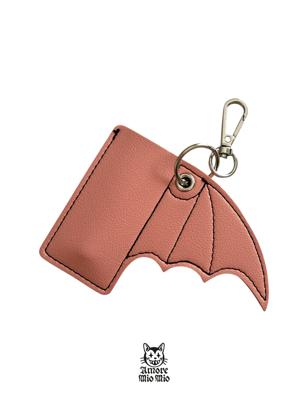 Funda de Mechero Murciélago – Llavero de Piel Sintética