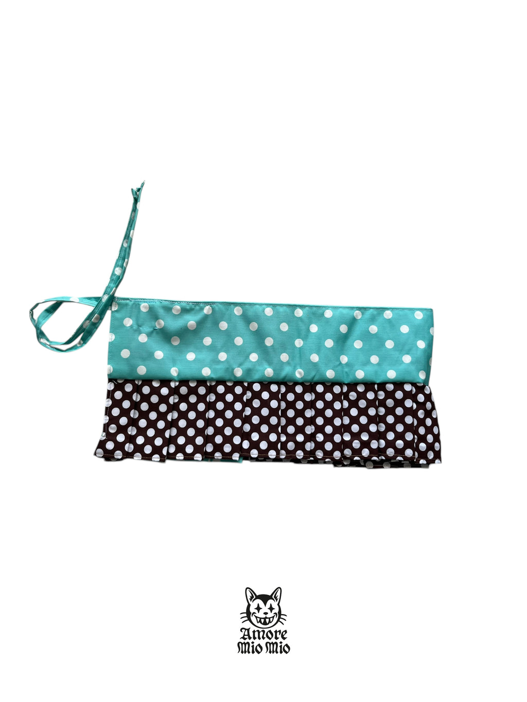 Mini falda lunares
