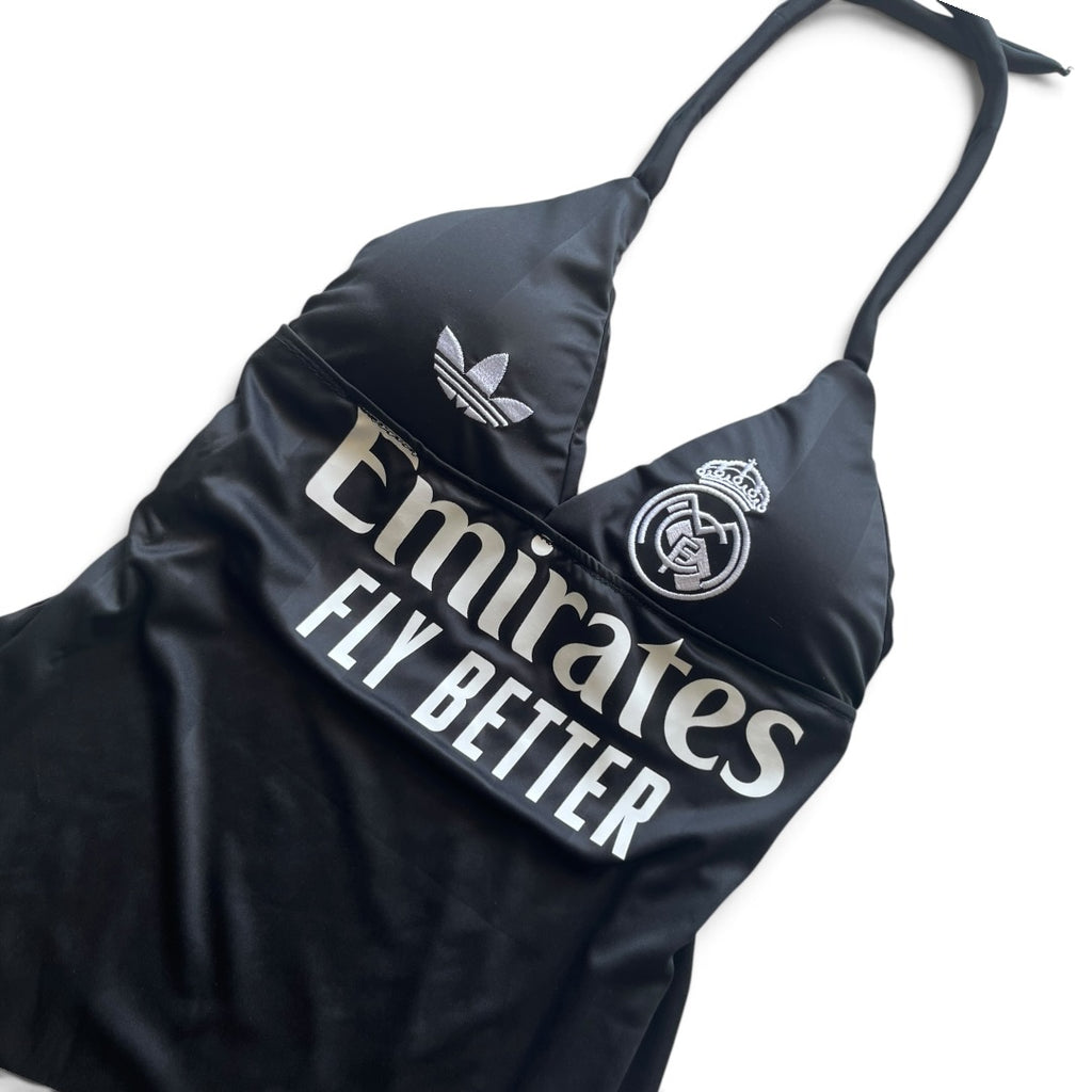 Halter top Real Madrid black