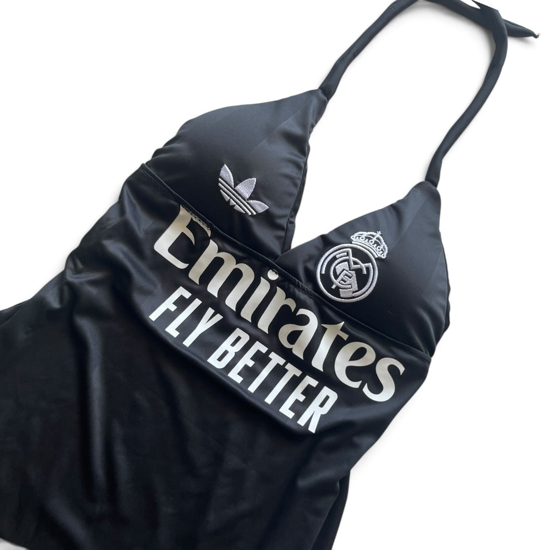 Halter top Real Madrid black