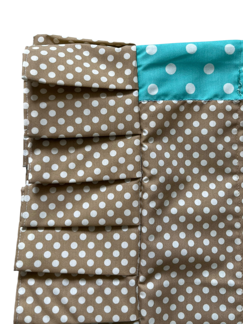 polka dot mini skirt