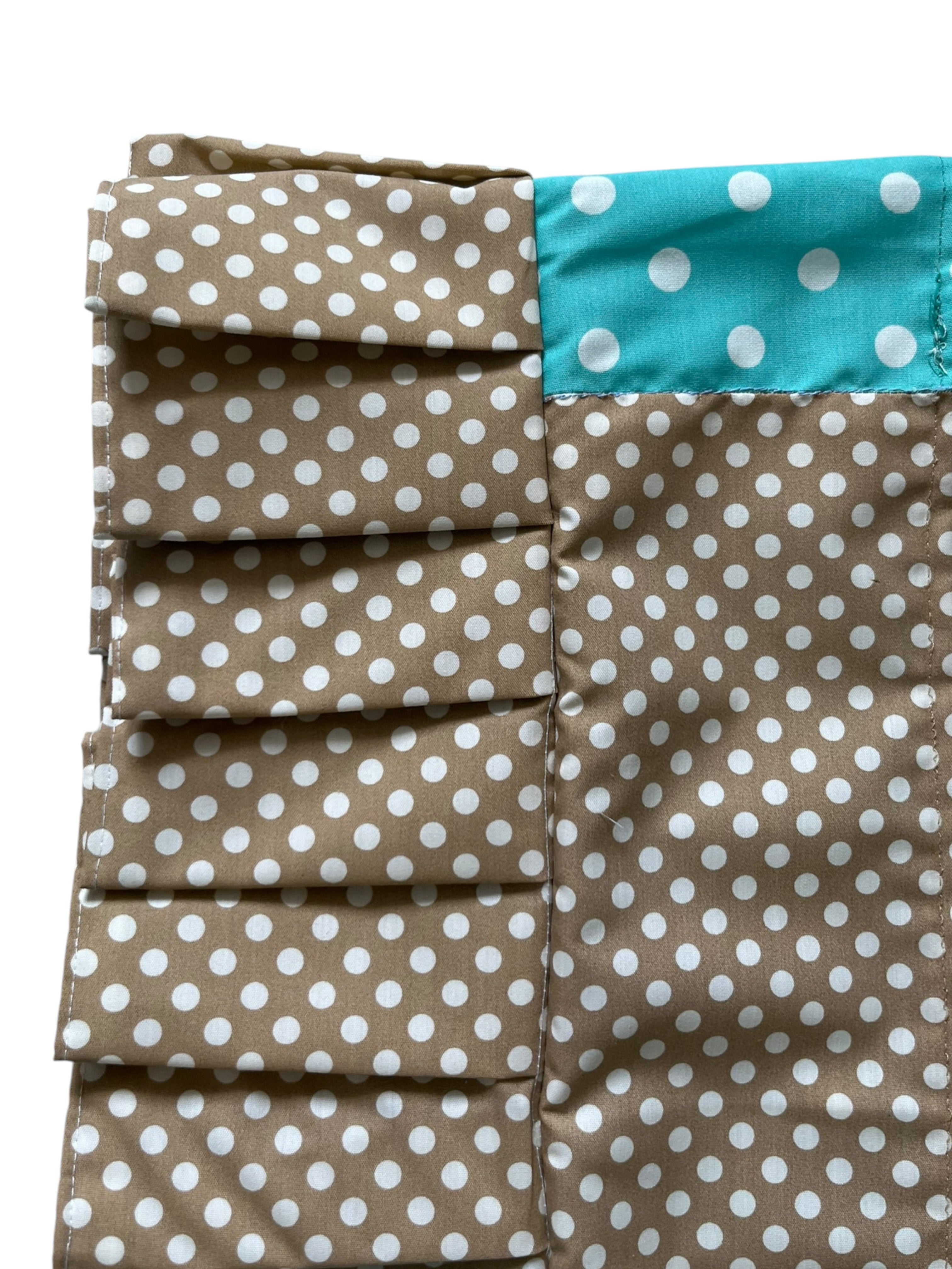 polka dot mini skirt