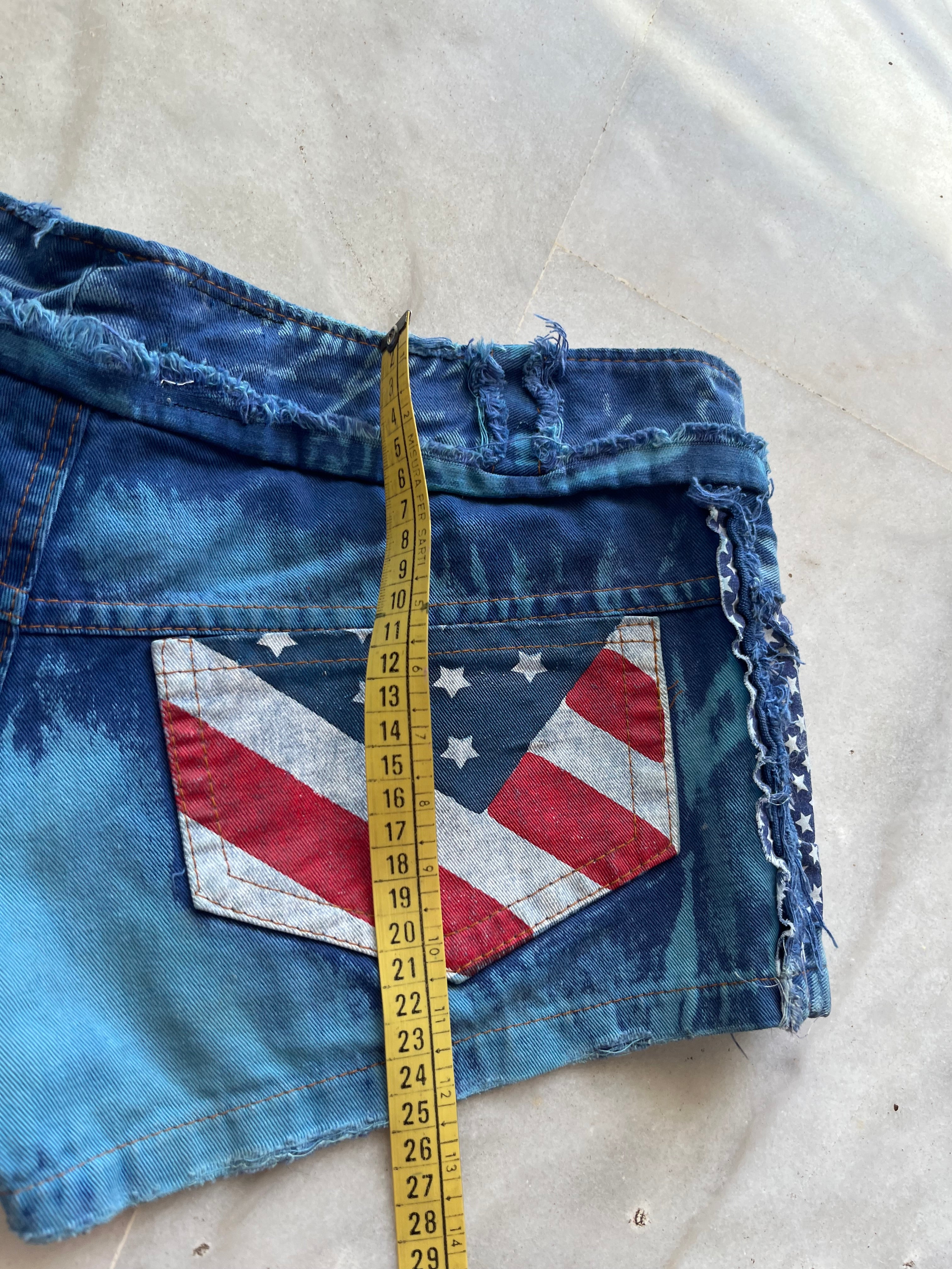 mini shorts america vintage