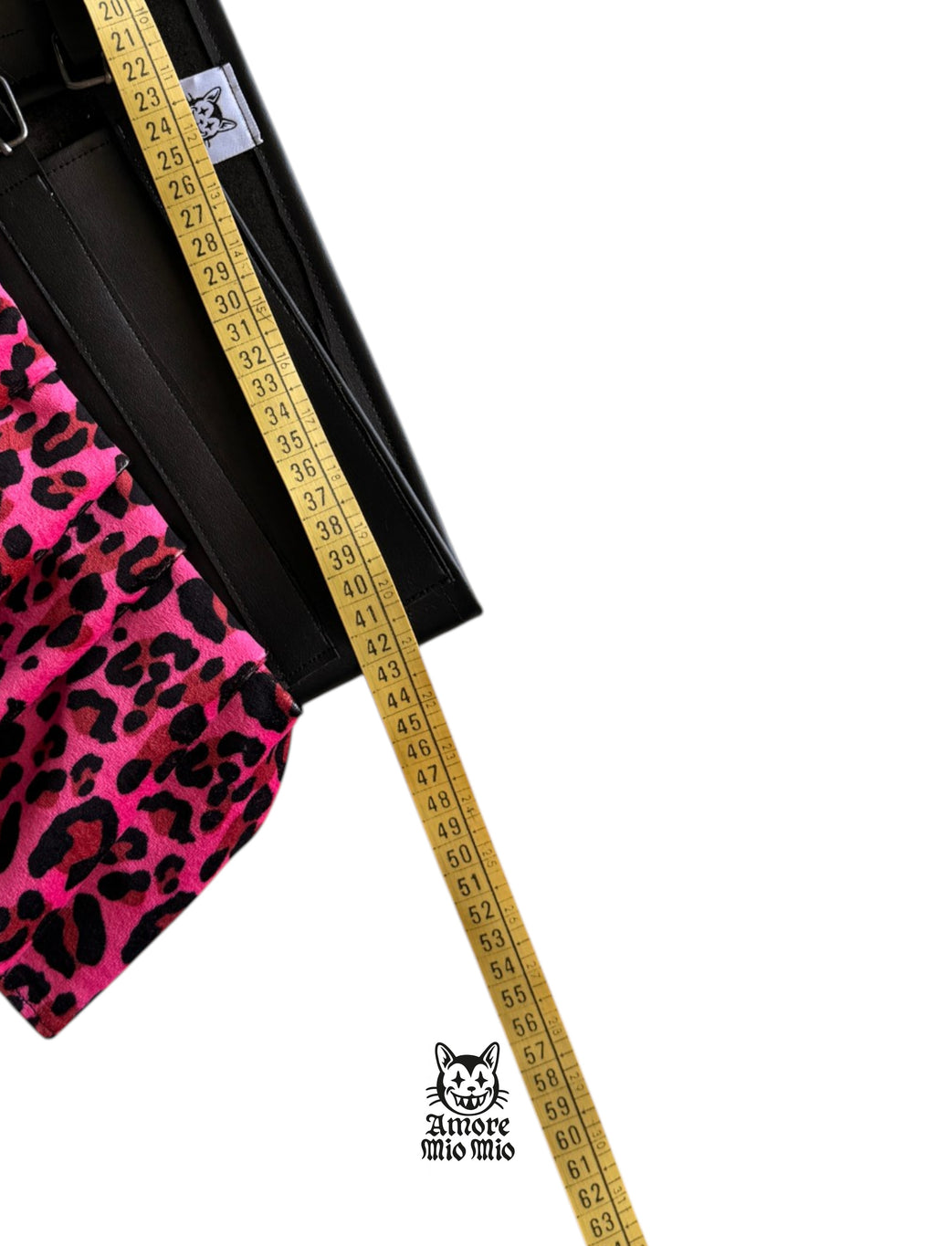 XL Mini falda cinturón leopardo rosa