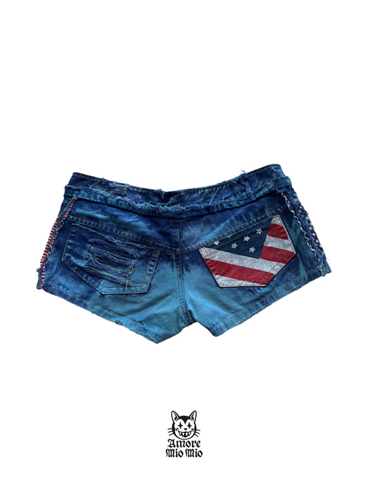 mini shorts america vintage